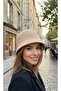 Velvet Aura Women's Felt Bucket Hat - 3