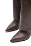 Comfortable Stylish Heeled Long Boots Pointed Toe Thin Heel Women's Boots Daily Below-The-Knee Boots - 4