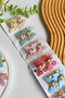 6-Piece Glittery-Pearl Butterfly Buckle Set - 2