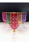 Coffee Side Glass Is Completely Crystal Cutwork Wonderful Handcrafted 6 Pcs Bohemia Crystal Glass - 3