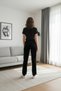 Women Velour Pant,Soft Velvet Sweatpant for Women, Straight Leg High Waist Velour Lounge Pant - 5