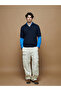 Esvab • Modern & Distinctive Devrik Roba Collar Men's Knitwear T-Shirt - 2