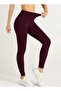 Lycra High-Waisted Long Leggings with Gathered Back, Yoga Leggings - 2