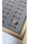 Premium Design Sparkling Women's Double Color Ring Adjustable Without Number - 2