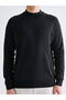 Esvab • Modern & Distinctive Half Fisherman Roba Collar Long Sleeve Men's Knitwear Sweater - 3