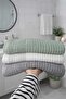 Karayel 50*90 cm 6-Piece Hand and Face Towel Set - Dowry - Gift - Kitchen 100% Cotton - 2