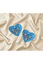 Sevgililer Günü Kalp Tabak,Handmade Ceramic Heart Plate for Valentine's Day - Traditional Ottoman Decorations - 3