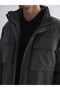Standardfit Dominant Roba Collar Men's Coat from Uzg Store for Style Enthusiasts - 3