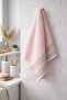 Karayel 50*90 cm 6-Piece Hand and Face Towel Set - Dowry - Gift - Kitchen 100% Cotton - 3
