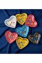 Sevgililer Günü Kalp Tabak,Handmade Ceramic Heart Plate for Valentine's Day - Traditional Ottoman Decorations - 5