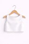 Girl's White Crop Party, Special Occasion, Birthday Combination Bustier