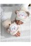 Plush Animal Figured Half-Finger Winter Gloves – Soft, Warm, and Adorable Design - 5