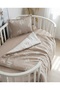 100% Cotton Muslin Baby Duvet Cover Set, Set of 3, Carousel Patterned - 3