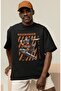 Design Mikasa Ackerman Printed Unisex Oversize Attack on Titan Anime Series Character T-Shirt - 2