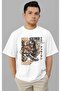 Design Mikasa Ackerman Attack on Titan Printed Unisex Oversize Anime Character T-Shirt - 2
