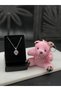 A Unique Necklace, the Symbol of Your Love, Heart Pendant and Plush Teddy Bear Gift Set for Your Lover - 2
