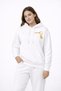Lover Combination Lock Key Printed Oversize Hoodie Set Couple Hoodie February 14 Valentine's Day White - 2