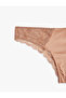Comfortable Fit Brazilian Panties with Lace Detail - 6