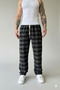 Unisex Premium Plaid Pattern Pajama Pants Comfortable Unisex Oversize Sweatpants - 4