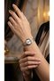 Women's Watch Silver & Bronze Color Luxury Stone-Studded Steel Watch – Stylish, Elegant Design |   Limited Edition 2026 - 2