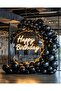 Gemar Professional Black Latex Balloon Set - 10 Pieces (26 cm / 10") - 4