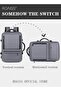 Unisex Scalable Large Capacity Laptop Backpack Business Backpack College Waterproof Travel Backpack - 6