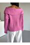 Degaje Madonna Collar Shawl Collar Comfortable Fit Women's Knitwear Sweater - 5