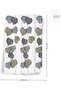 Shower Curtain, 180x180cm, Waterproof, Washable, 70% EVA, 30% PE (Autumn Leaf) - 3