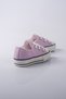 Unisex Girls Boys Baby Kids Short-Laced Canvas Linen Sneakers Sneakers - 4