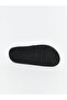Lcw Steps Black Suede Look Velcro Men's Slippers - 4