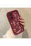 Poco C65 Compatible, Stylish Floral Pattern Silicone Phone Case