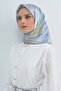 Silk Scarf 2026 Summer - 9519-03 Baby Blue Sura - 4
