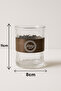 Set of 6 Borosilicate Glass Cups with Acacia Handles Kw-855 - 6