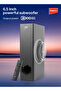 Beat Beam SB 6000 2.1 Soundbar 80W Wireless Subwoofer BT5.0 HDMI ARC USB Optical AUX - 3