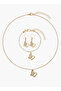Set of 3 Jewellery Set with Embellished Butterfly Design
