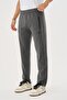 Anthracite Men's Sweatpants Breathable Regular Fit Elastic Adjustable Waist - 6