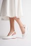 Veyra Wedge Heel Stylish Daily Wear Dress Shoes Heel Height 8 cm - 5