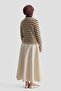 Striped Basic Badi White - 4