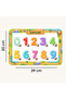 Wooden Turkish Wonders of the World, Animals-2, Numbers, Professions Educational and Learning 4-Piece Puzzle Set - 6