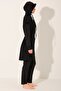 Sporty Lycra Hijab Swimsuit with Hat - Alf26332 - 4