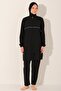 Sporty Oversize Hijab Swimsuit - Alf26247