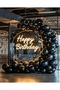 Gemar Professional Black Metallic Balloon Set - 20 Pieces (26 cm / 10") - 4