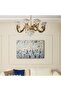 Casablanca LED Crystal Chandelier - Elegant Rose Gold & Clear Design, 12 LED Lights - 4