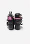 Thermos Flask 330 ml + 330 ml Double Chamber 316 Steel with Straw Black – Sht-St-8905 - 2