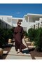 Long Hijab Swimsuit with Valon Cover on the Front - Alf26512