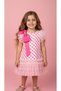 Plaid Bow Detail Girls' Special Occasion Dress - 6