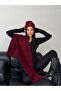 Duck Embroidered Knitwear Scarf & Beanie Set - 5