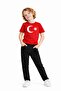 Men's Moonphase Printed Short-Sleeved T-Shirt and Pants