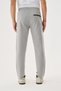 Gray Seasonal Men's Sweatpants Comfortable Fit Straight Leg with Zipper Pockets - 7