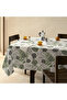 مفرش طاولة، غطاء طاولة الطعام، غطاء مقاوم للبقع، مقاوم للماء وقابل للمسح، غطاء من مادة PVC